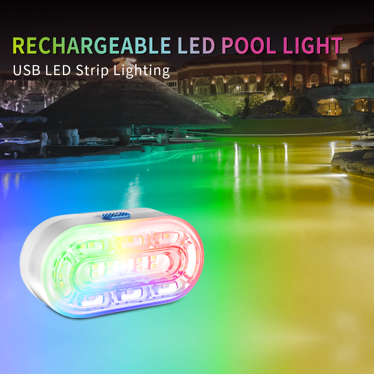 HCP159  充电款泳池灯